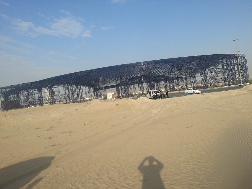 洮南大型场馆网架工程